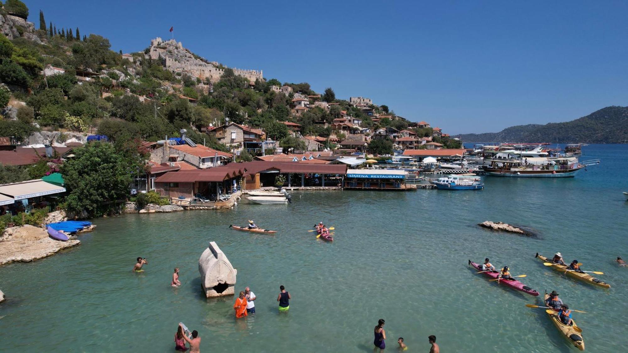 Отель Blue Cruise Каш Экстерьер фото